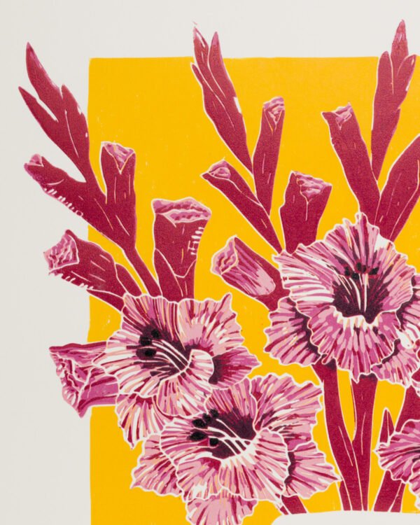 7T7A1091_01 Gladiolen in Vaas (9 colors)