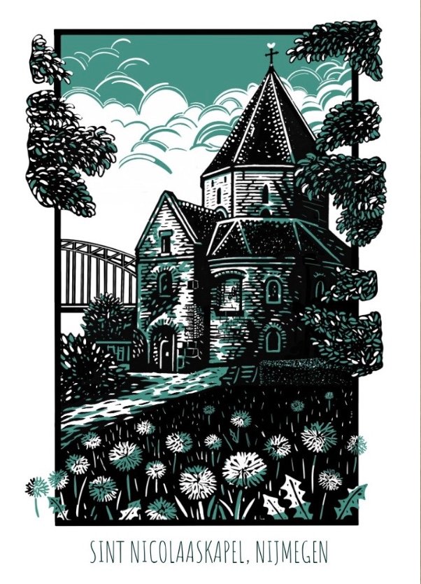 Postcard Sint Nicolaaskapel