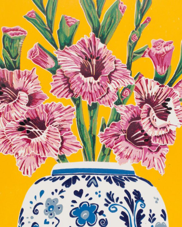 Gladiolen in Vaas (13 colors)