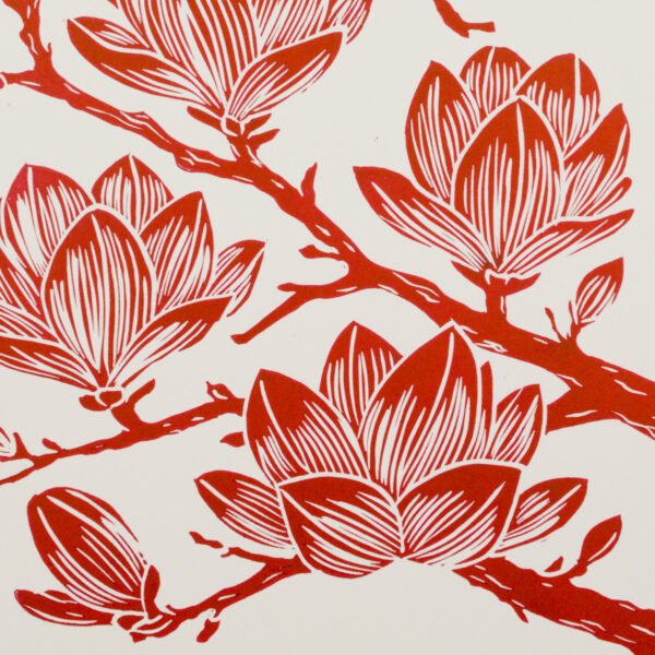 Magnolia - Rubine red