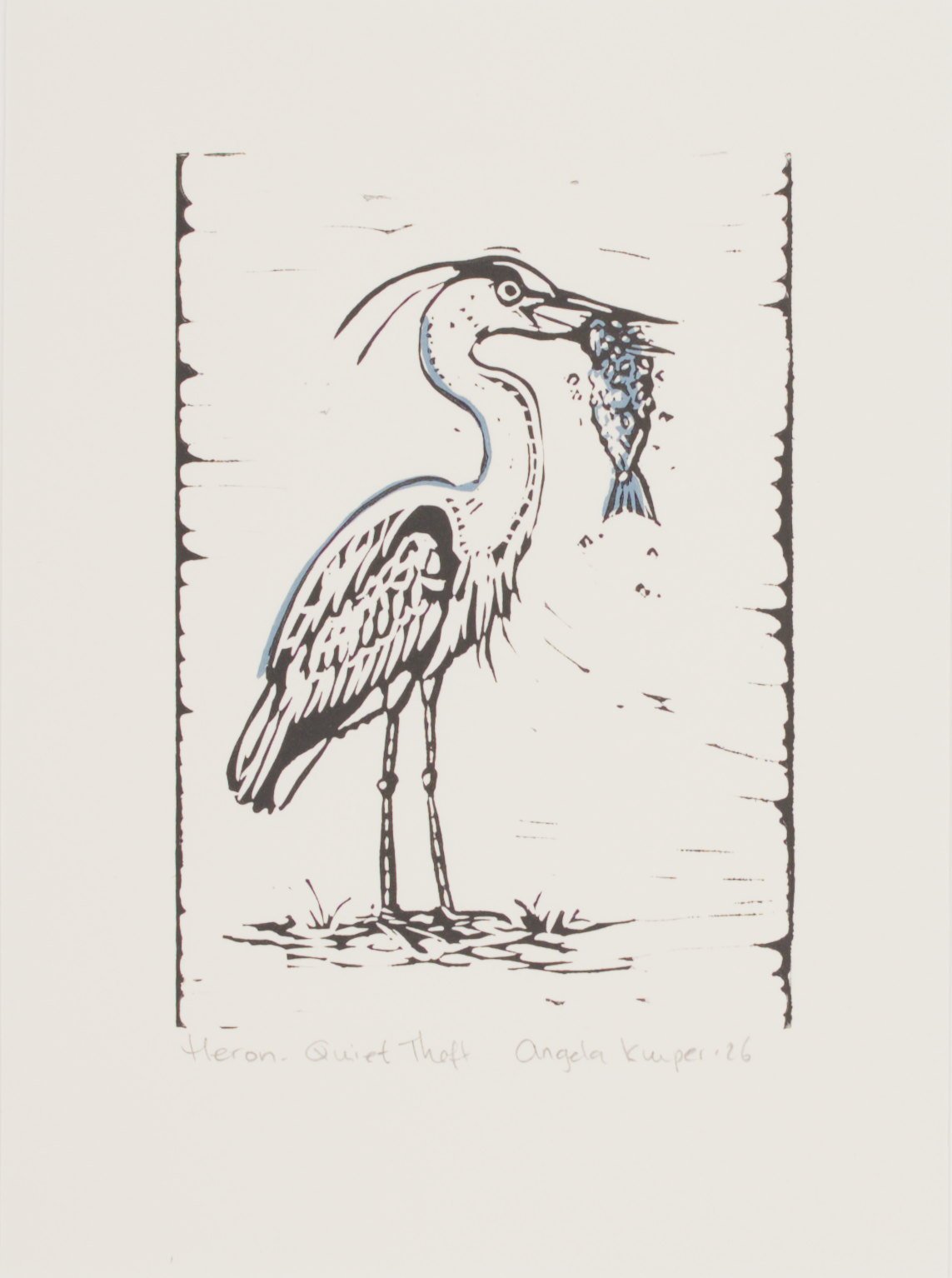 Heron – Herring Thief - 3 variations