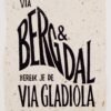 Via Gladiola - 3 paper types