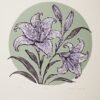 Lilium Artist Proof (ink next to the background)