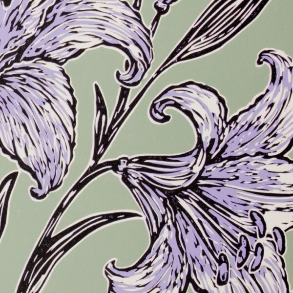 Lilium Artist Proof (ink next to the background)