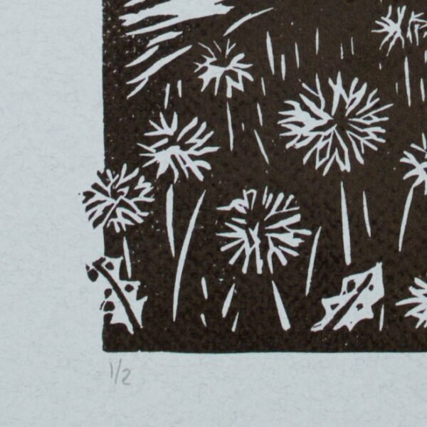Sint Nicolaaskapel black on powder blue